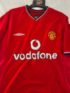Manchester United Home Football Shirt 2000-2001 (Youths)