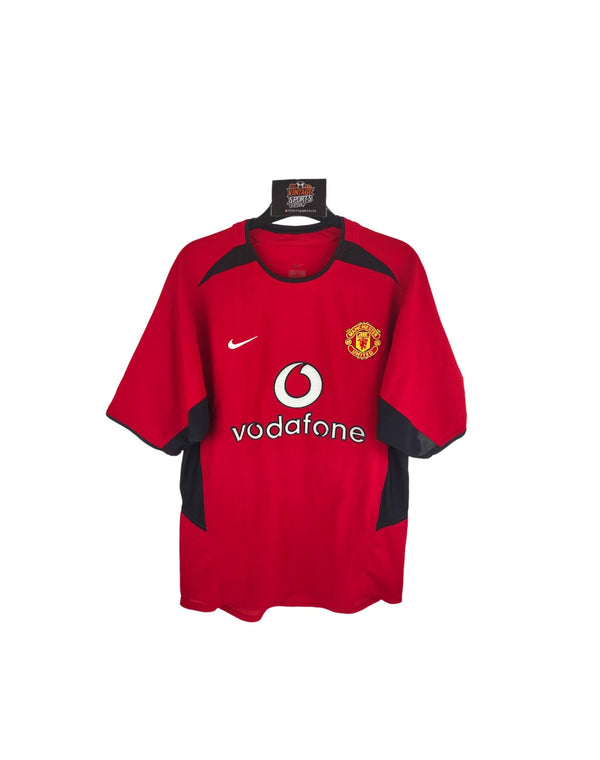 Manchester United Home Football Shirt 2002-2003 (S) 10 Van Nistelrooy