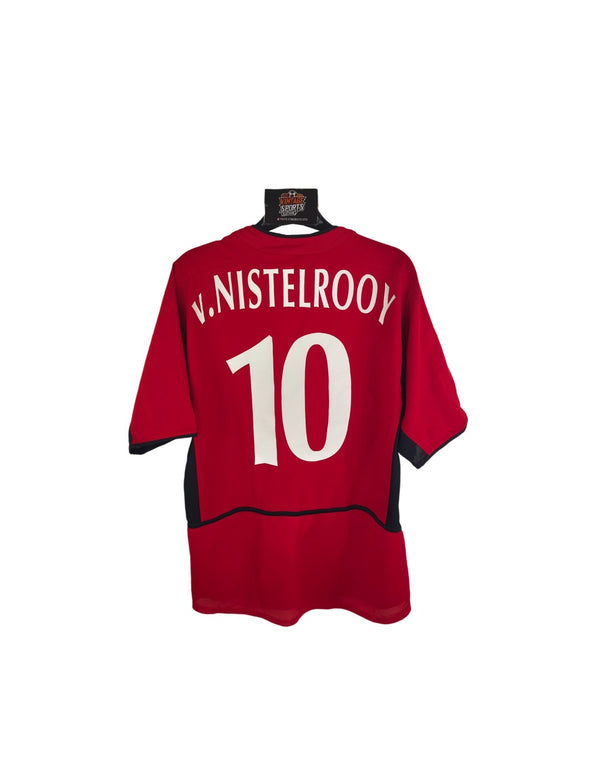 Manchester United Home Football Shirt 2002-2003 (S) 10 Van Nistelrooy