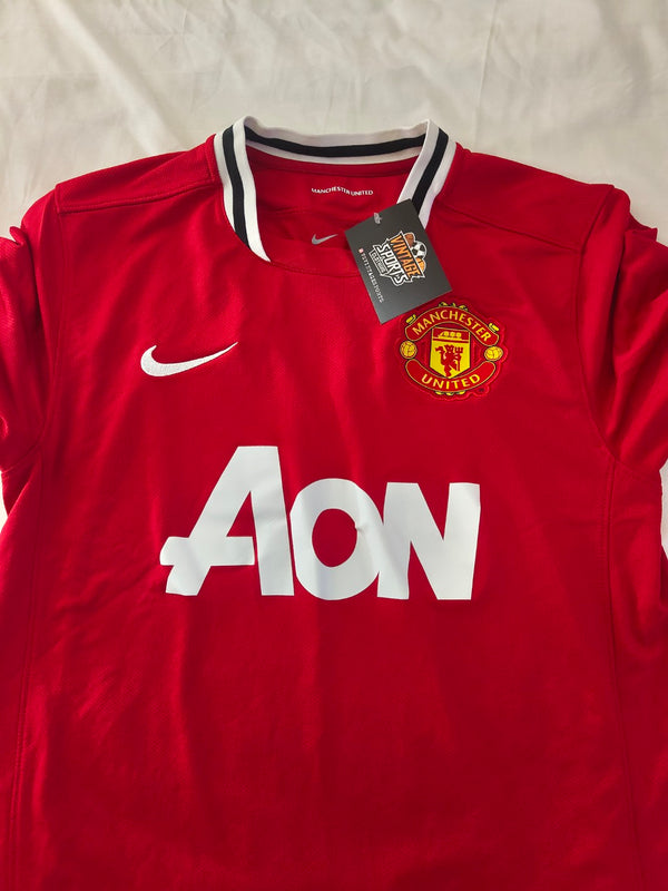 Manchester United Home Football Shirt 2011-2012 (S)