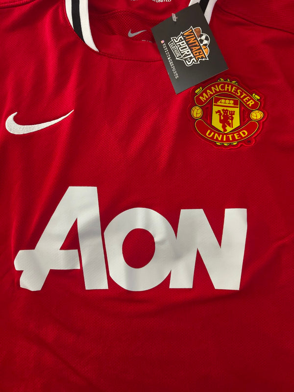 Manchester United Home Football Shirt 2011-2012 (S)