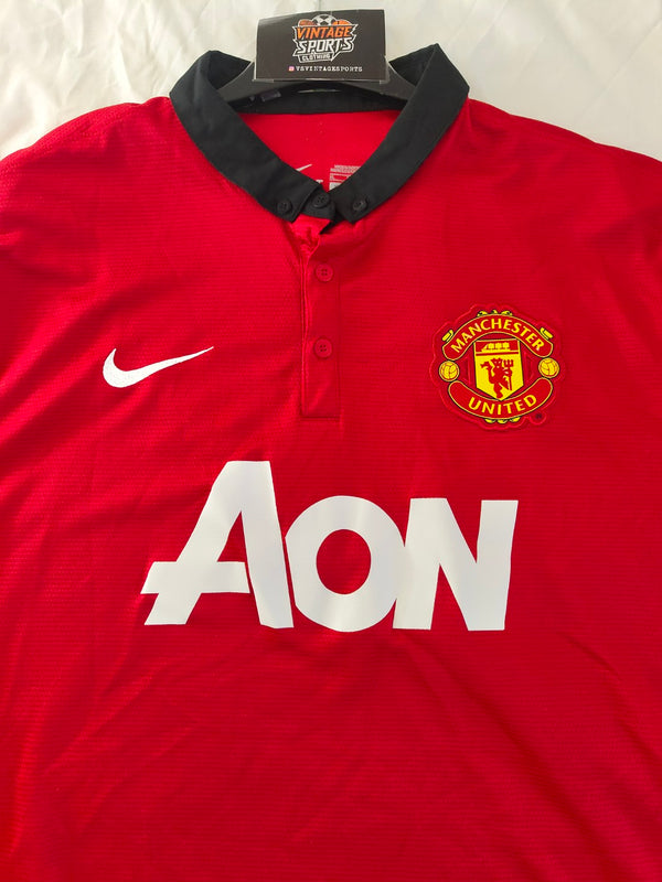 Manchester United Home Football Shirt 2013-2014 (XL)