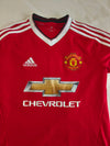 Manchester United Home Football Shirt 2015-2016 (Youths)