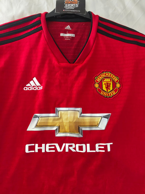 Manchester United Home Football Shirt 2018-2019 (L)