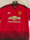 Manchester United Home Football Shirt 2018-2019 (M) #19 Rashford
