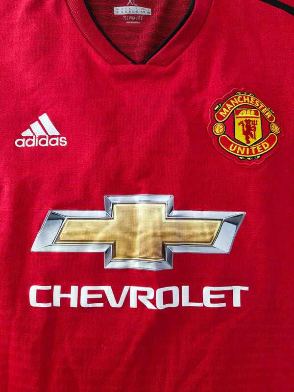 Manchester United Home Football Shirt 2018-2019 (XL)