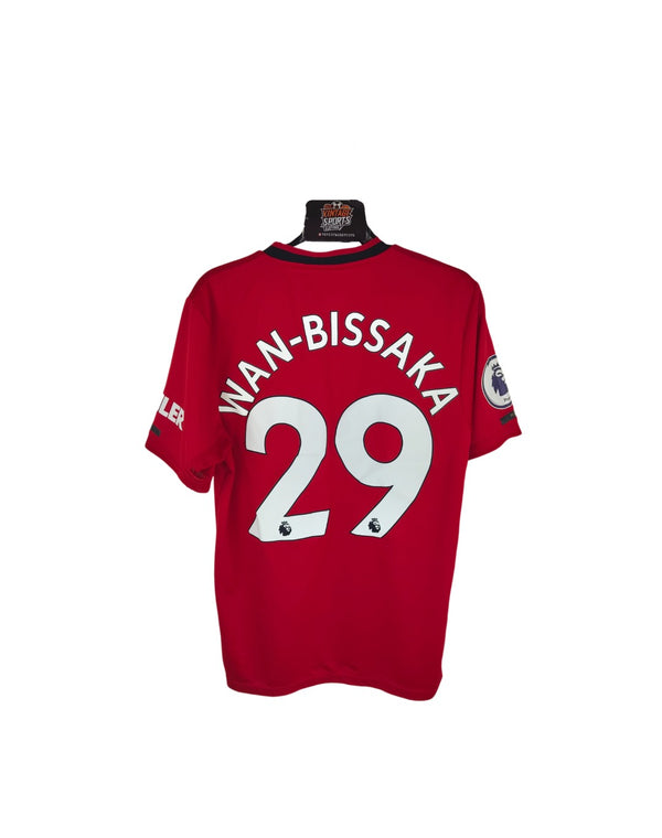 Manchester United Home Football Shirt 2019-2020 (S) 29 Wan-Bissaka