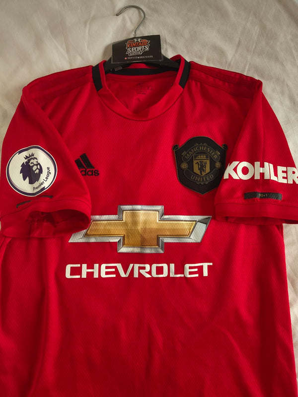 Manchester United Home Football Shirt 2019-2020 (S) 29 Wan-Bissaka