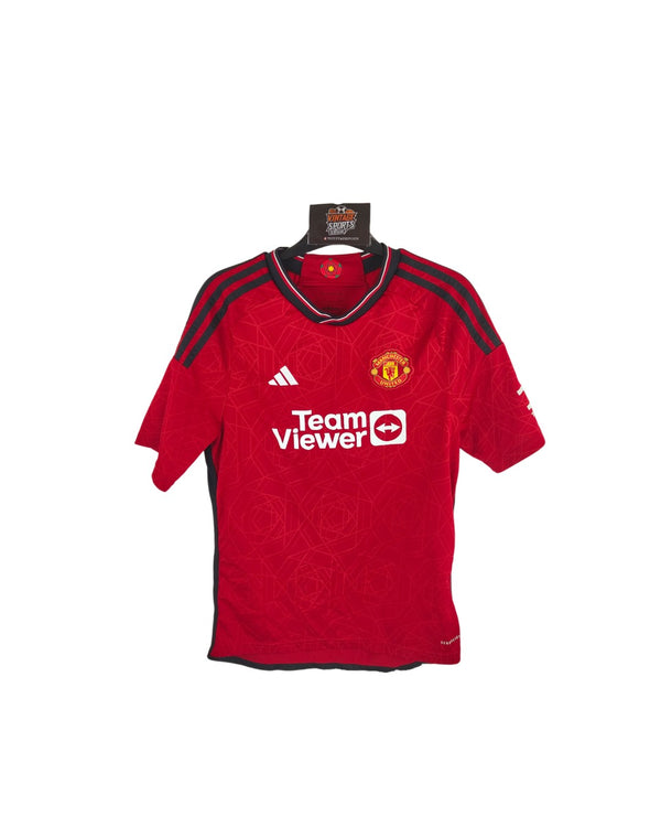Manchester United Home Football Shirt 2023-2024 (Youths) 7 Mount