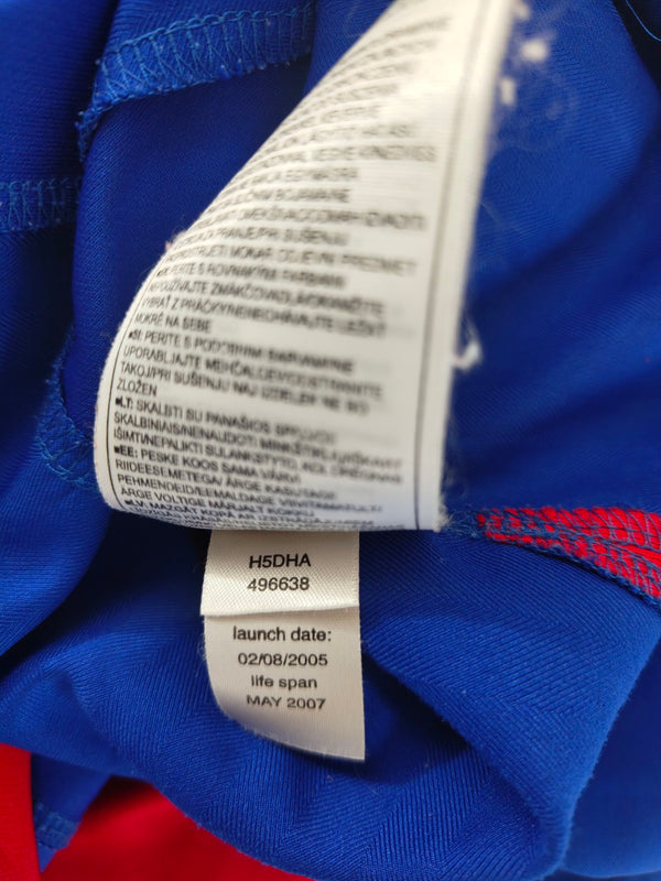 Manchester United Long Sleeve Away Football Shirt 2006-2007 (Youths)