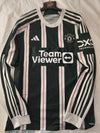 Manchester United Long Sleeve Away Football Shirt 2023-2024 (L)