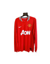 Manchester United Long Sleeve Home Football Shirt 2011-2012 (L)