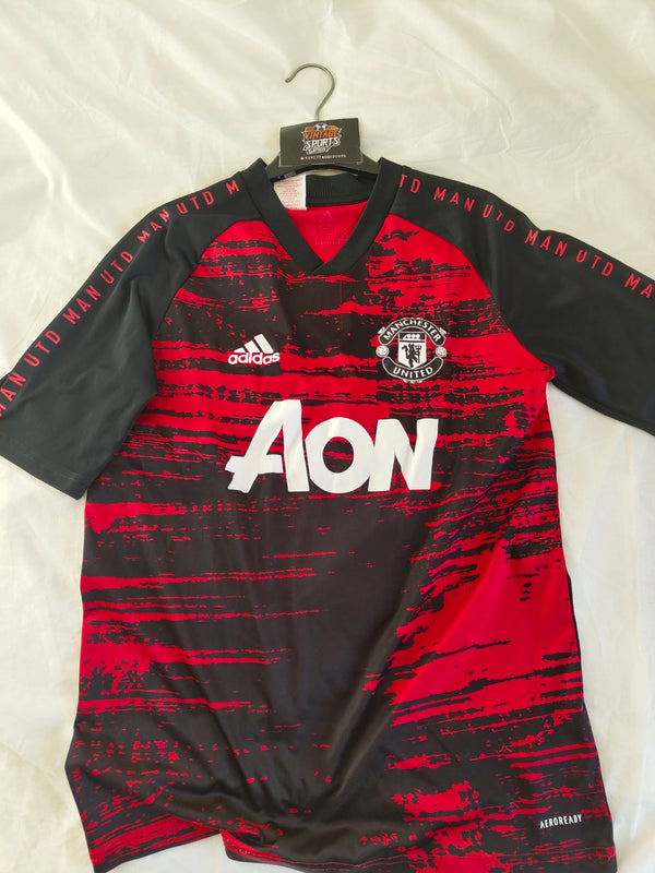 Manchester United Pre-match Football Shirt 2020-2021 (Youths)