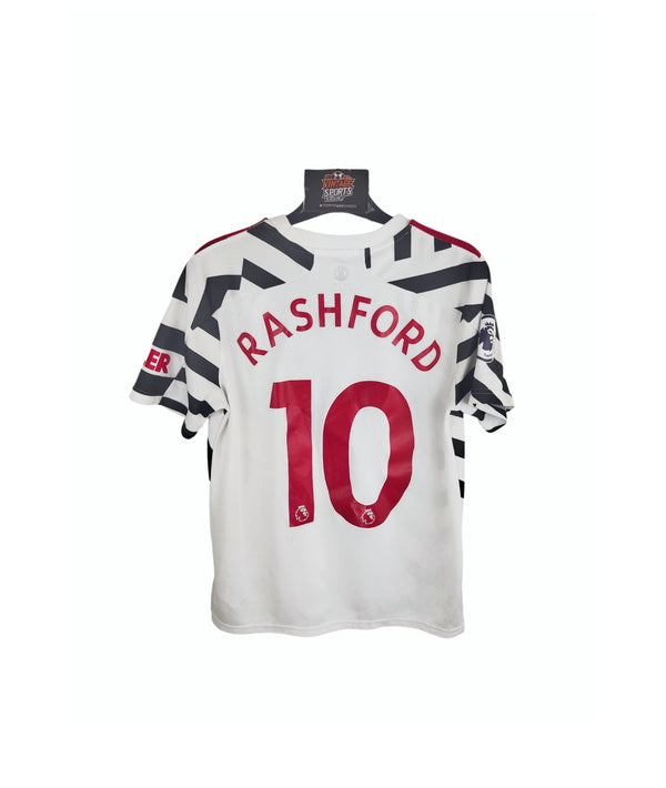 Manchester United Third Football Shirt 2020-2021 (Youths) #10 Rashford