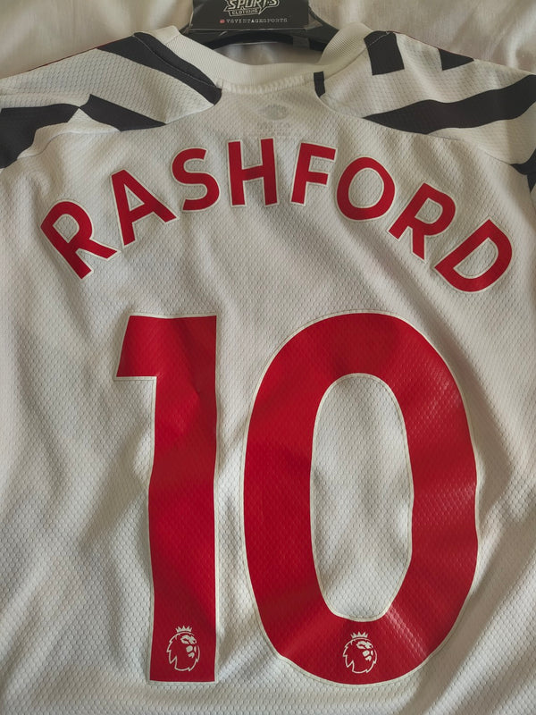 Manchester United Third Football Shirt 2020-2021 (Youths) #10 Rashford