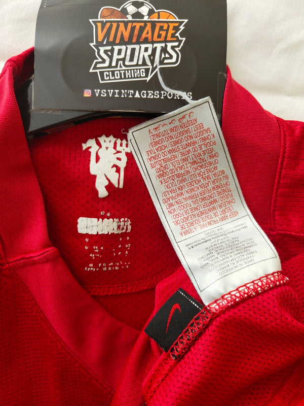 Manchester United  Home Football Shirt 2007-2009 (M)