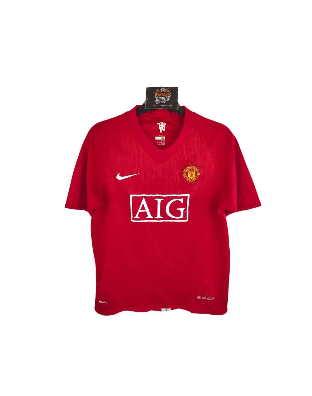 Manchester United Home Football Shirt 2007-2009 (Youths)