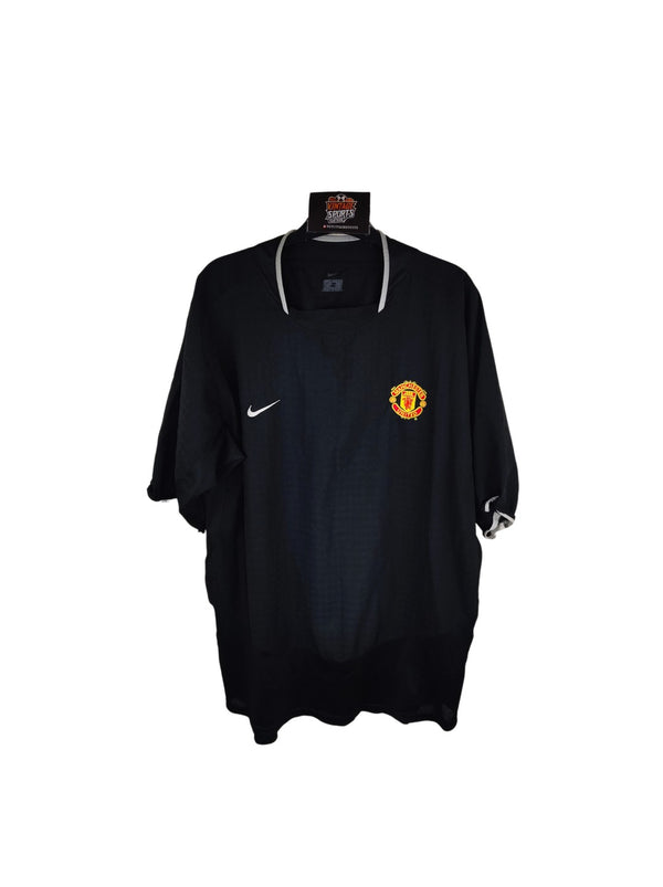 Manchester United Unsponsored Away Football Shirt 2003-2005 (XL)