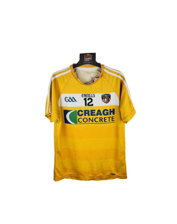 Matchworn Antrim GAA Gaelic Home Shirt 2000s (M) #12