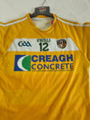 Matchworn Antrim GAA Gaelic Home Shirt 2000s (M) #12
