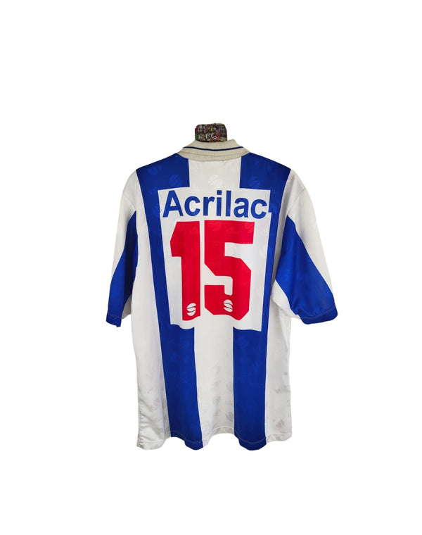 Matchworn Atletico Malveira Home Football Shirt 1990s (XL) #15