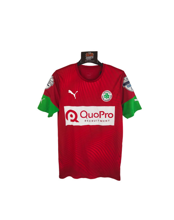 Matchworn Cliftonville FC Womens Team Football Shirt 2020-2021 (S) #4