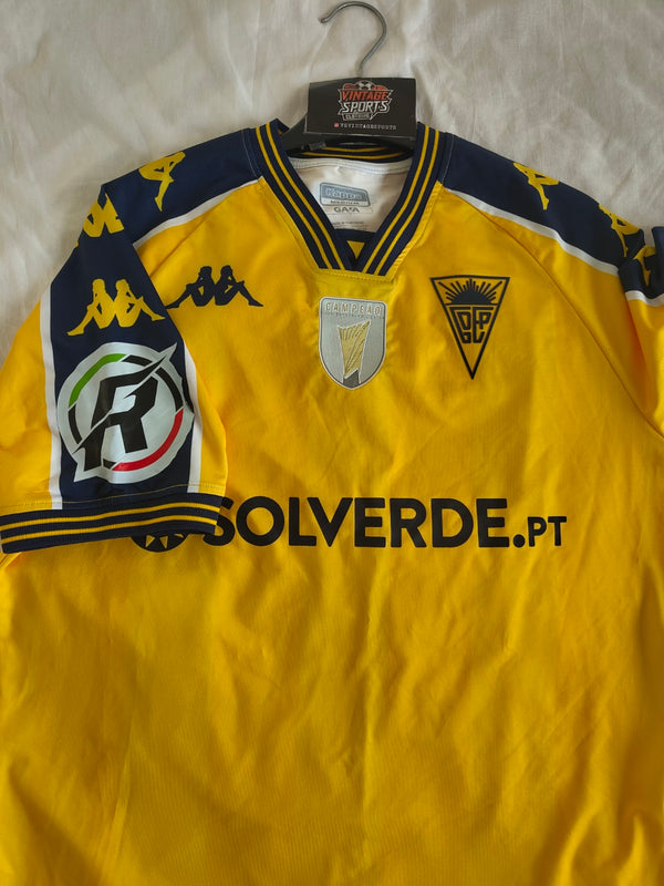 Matchworn Estoril Praia Home Football Shirt 2024-2025 (M) 59 Saldanha