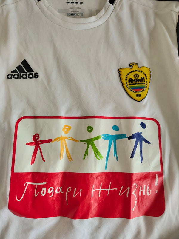 Matchworn FC Anzhi Makhachkala Third Football Shirt 2012-2013 (M) 3 Gadzhibekov