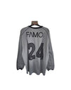 Matchworn FC Penafiel Goalkeeper Football Shirt 2003-2004 (XL) #24 Nuno Santos