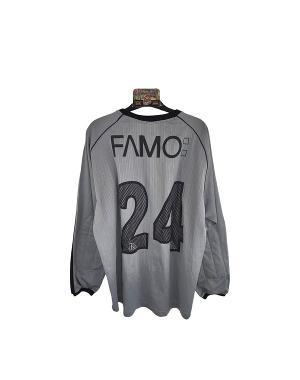 Matchworn FC Penafiel Goalkeeper Football Shirt 2003-2004 (XL) #24 Nuno Santos