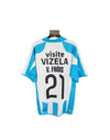 Matchworn FC Vizela Home Football Shirt 2010-2011 (XL) #21 Vitor Frois