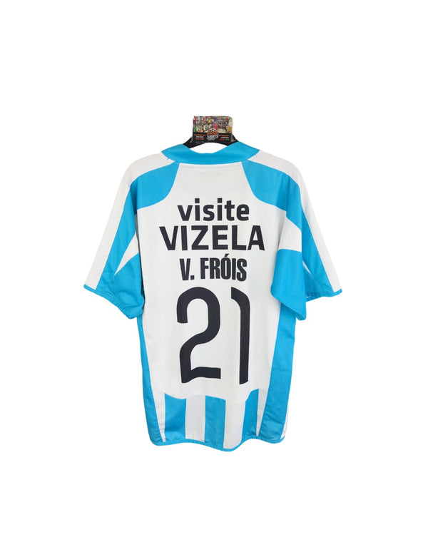 Matchworn FC Vizela Home Football Shirt 2010-2011 (XL) #21 Vitor Frois