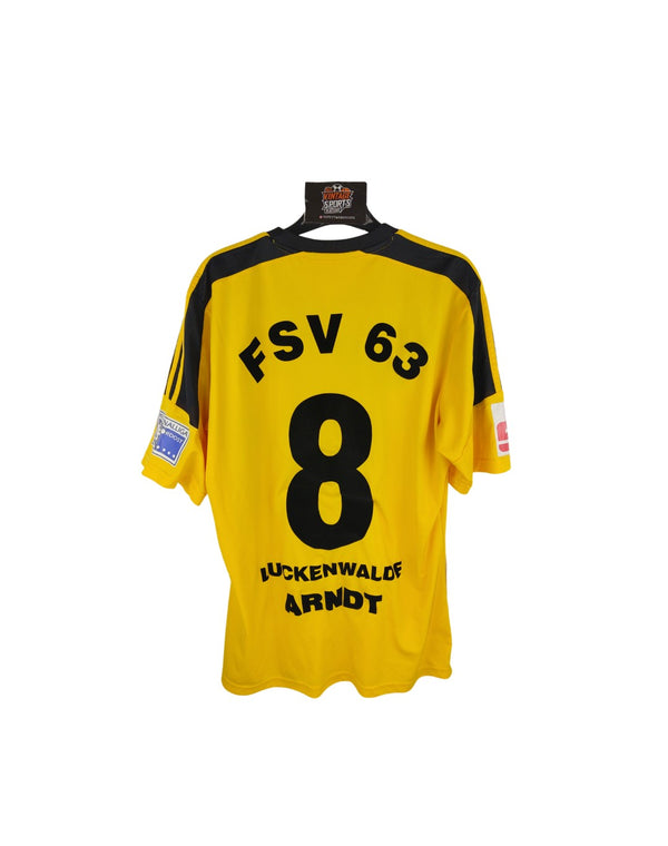 Matchworn FSV 63 Luckenwalde Home Football Shirt 2013-2014 (M) #8