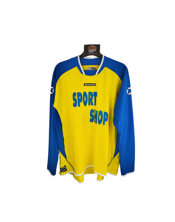 Matchworn FSV Optik Rathenow Long Sleeve Away Football Shirt 2000s (M-L) #10