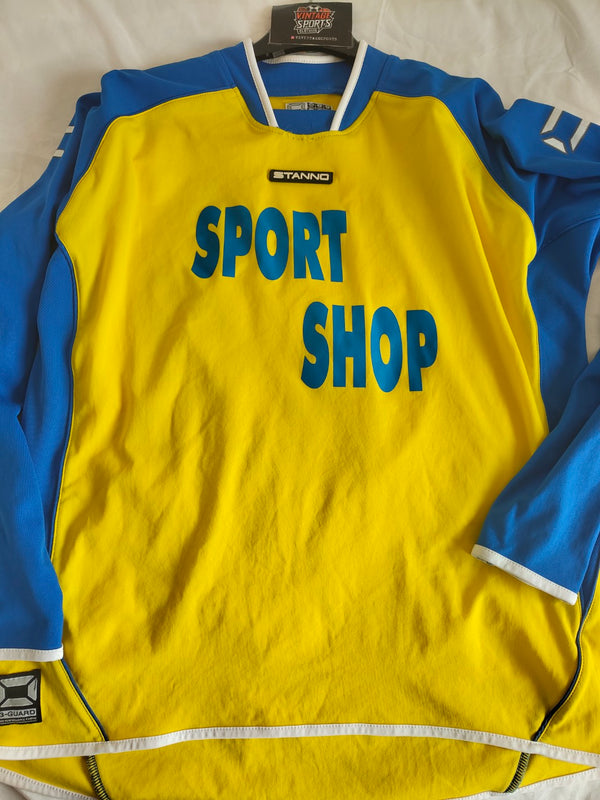 Matchworn FSV Optik Rathenow Long Sleeve Away Football Shirt 2000s (M-L) #10