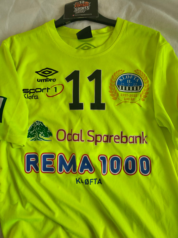 Matchworn Klofta IF Centenary Away Football Shirt 2022 (M) #11