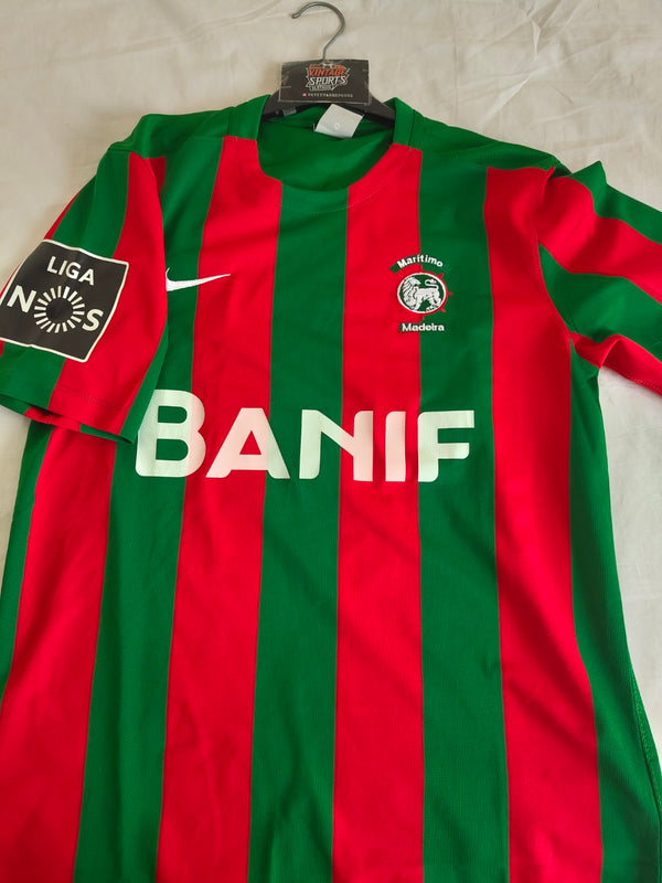 Matchworn Maritimo Home Football Shirt 2015-2016 (M) #41 Ruben Ferreira