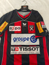 Matchworn Neuchatel Xamax home Football Shirt 2007-2008 (L) #6 Chihab
