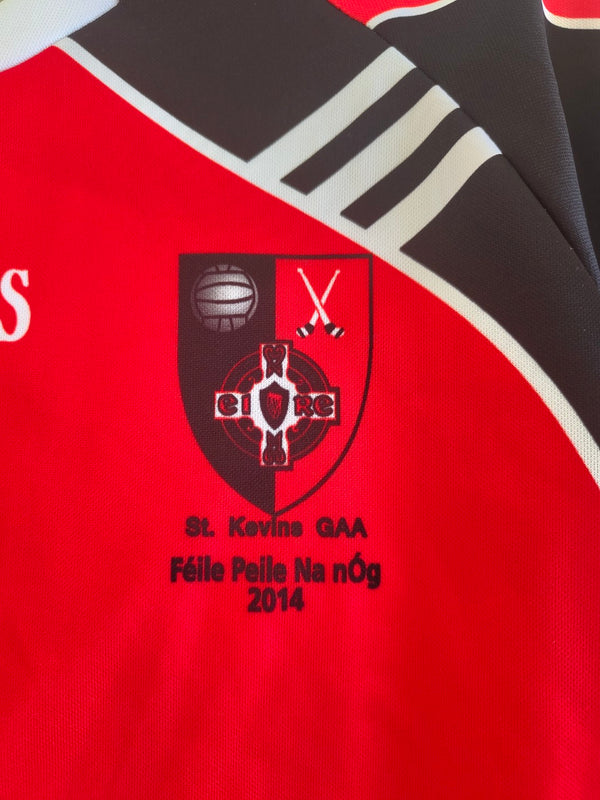 Matchworn ST Kevins GAA Gaelic Home Shirt 2014 (S) #8