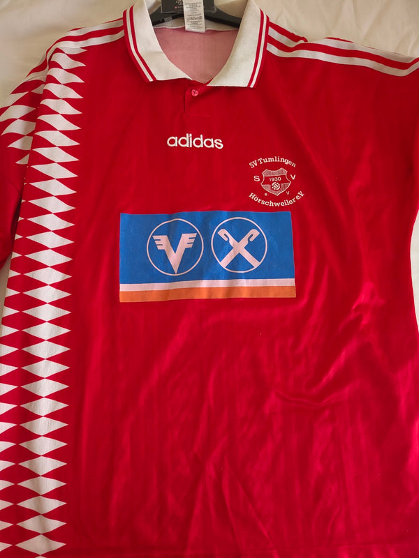 Matchworn SV Tumlingen Hörschweiler away Football Shirt 1990s (XL) #15