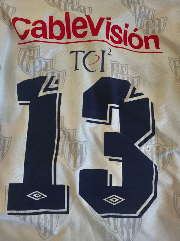 Matchworn San Lorenzo Away Football shirt 1996-1998 (M) #13