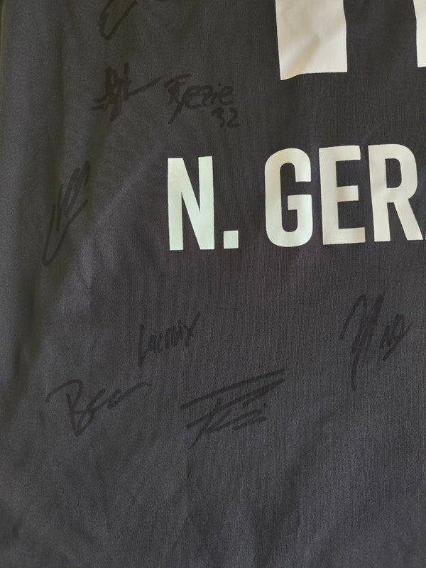 Matchworn Signed VfR 1920 Krefeld Fischeln Away Football Shirt 2024-2025 (L) #11 Geraets