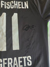 Matchworn Signed VfR 1920 Krefeld Fischeln Away Football Shirt 2024-2025 (L) #11 Geraets