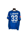 Matchworn TSG 1899 Hoffenheim Home Football Shirt 2008-2009 (XL) #33 Carlos Eduardo
