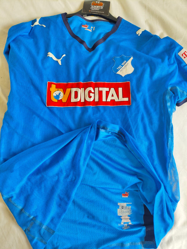 Matchworn TSG 1899 Hoffenheim Home Football Shirt 2008-2009 (XL) #33 Carlos Eduardo