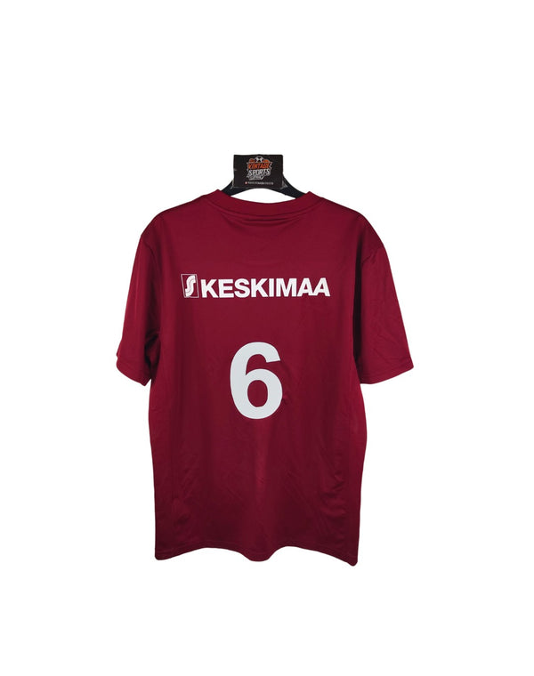 Matchworn JJK Jyvaskyla Home Football Shirt 2010s (M) Number 6