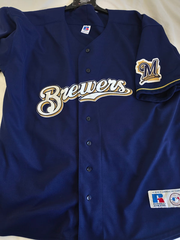 Milwaukee Brewers Baseball MLB Jersey 2000s (XL)