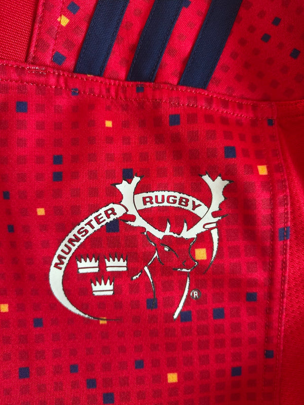 Munster Player Issue Home Rugby Shirt 2018-2019 (XL)