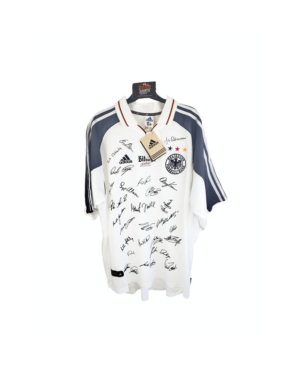NEW Germany Signed Home Football Shirt 2000-2002 (XL)