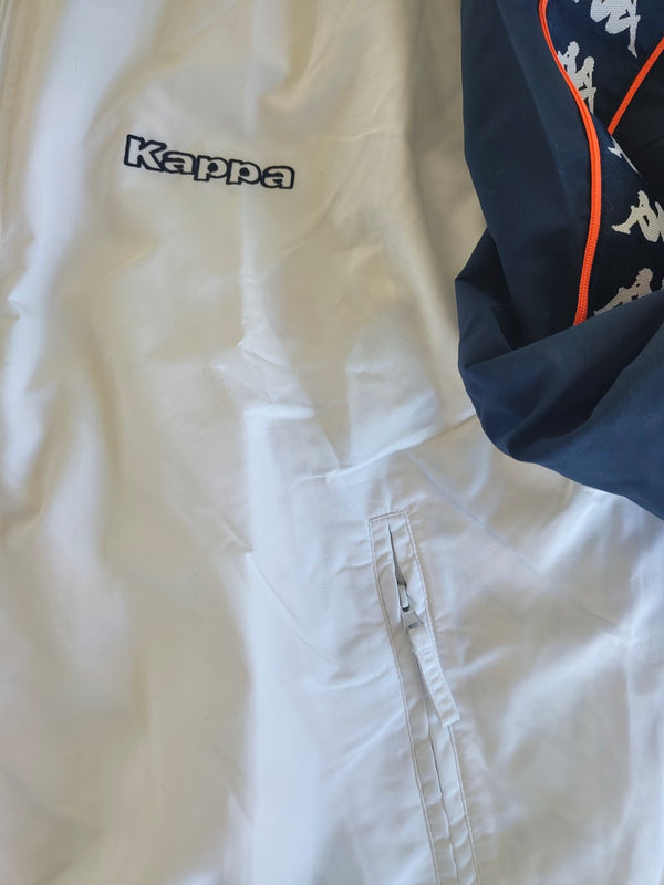 NEW Kappa Tracksuit Track Top Jacket White (XL)